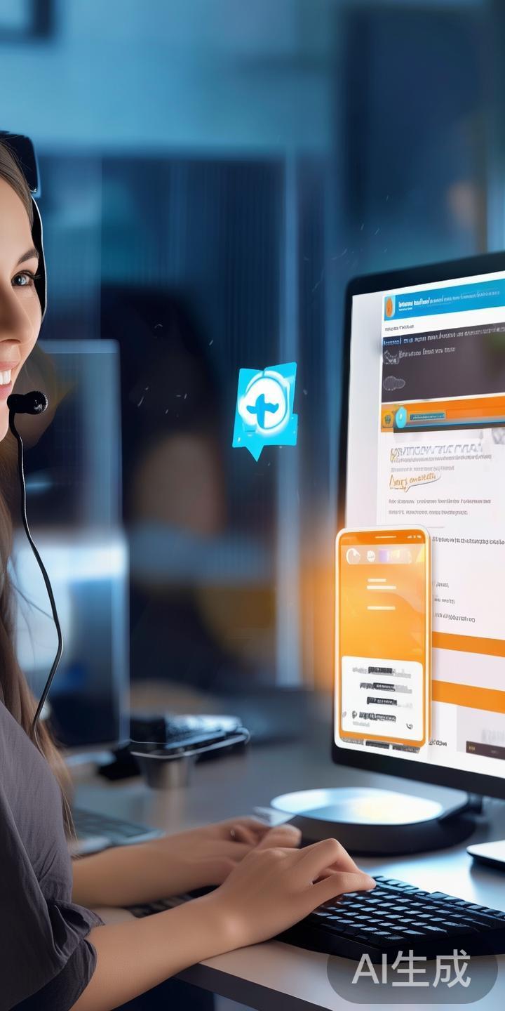 在线客服即时响应：如果FAQ未能解决问题，用户可以